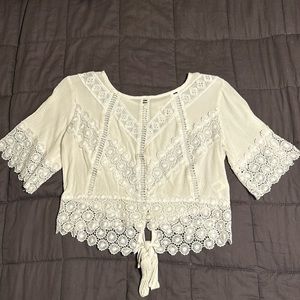 White Lace Blouse